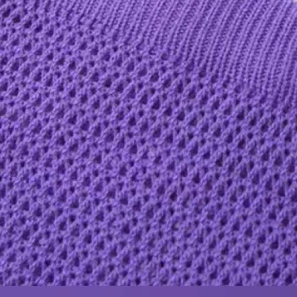 Cosmo Knitted Maxi Skirt+Top Beachwear Set, Summer Skirt Set In Purple - Picture 7 of 10